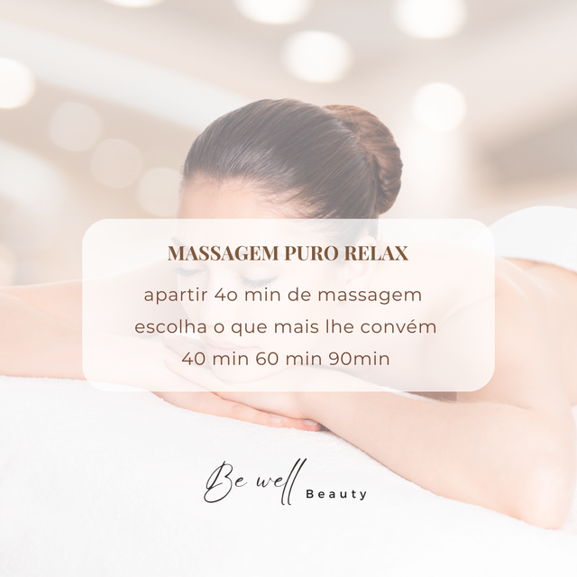 Massagem de Relaxamento / Relaxation Massage