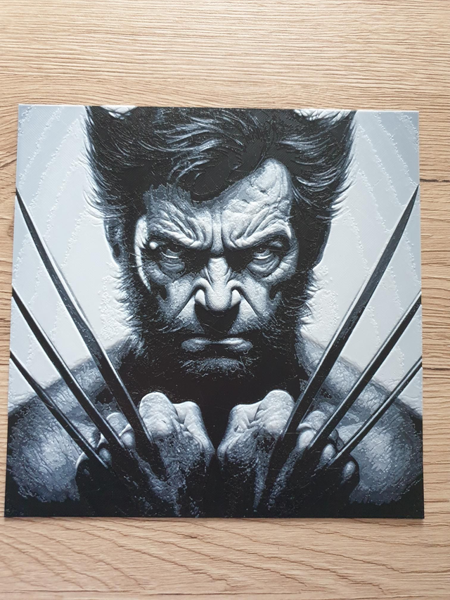 Plaque Deco Wolverine