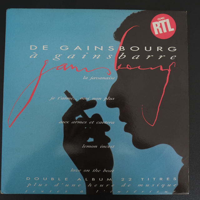 SERGE GAINSBOURG - De Gainsbourg à Gainsbarre - France 1990 - Audio: NM - PHILIPS 842 489