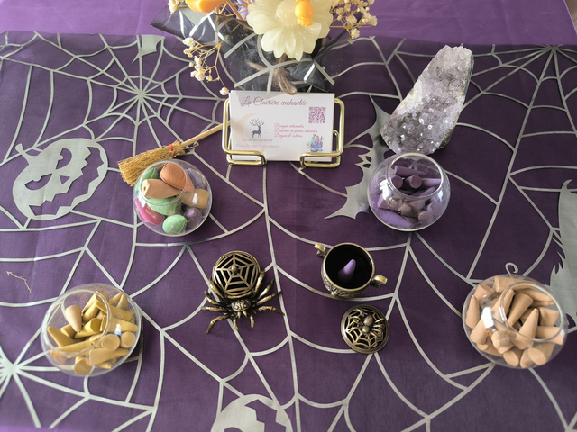 Porte encens Halloween