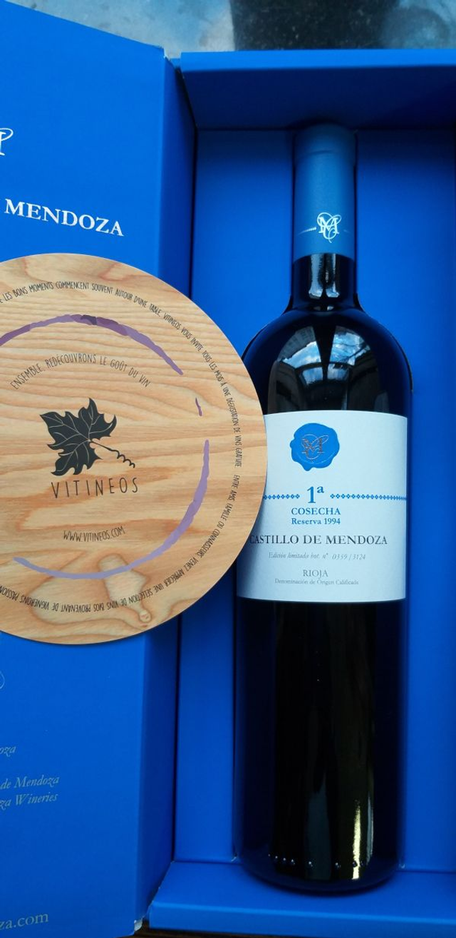 Castillo de Mendoza 1a Cosecha Res. 1994 - Rouge Sec Tranquille - Castillo de Mendoza (Famille Mendoza)