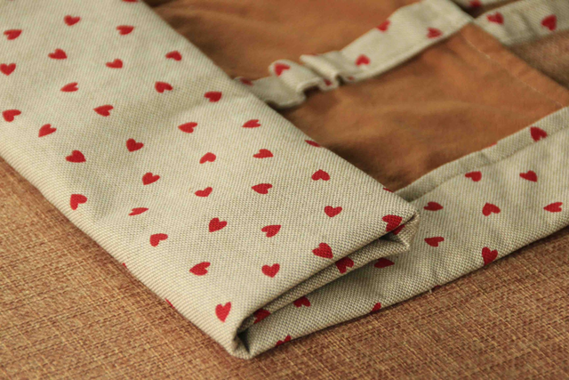 Rollendes StifteMäppchen, Stifte-Organizer, Malen und Schreiben - heart