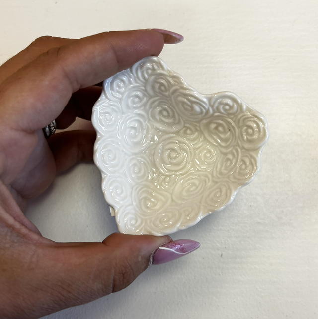 Ciotolina a cuore roses