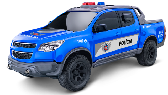 PICK-UP S10 POLÍCIA - ROMA