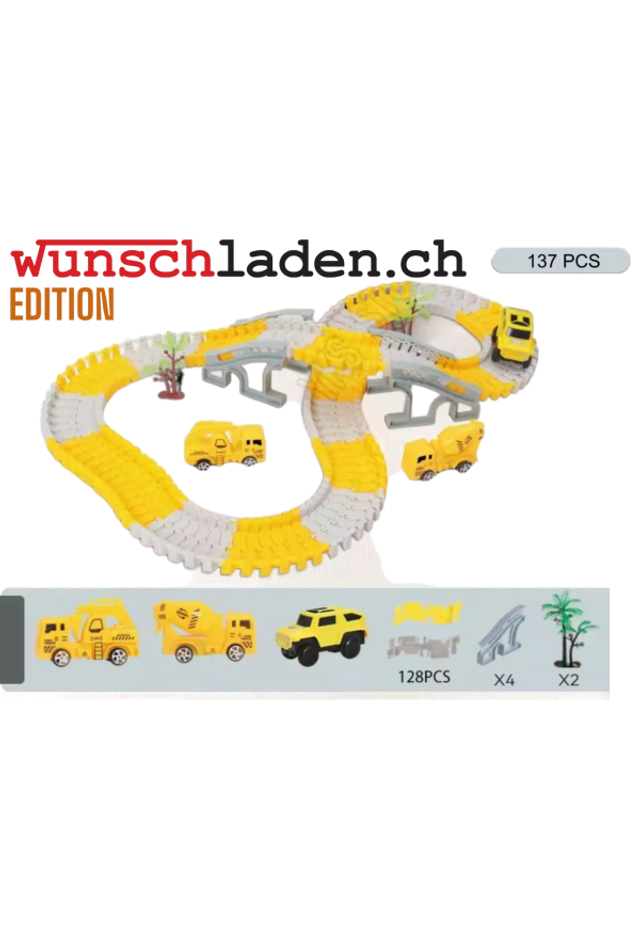 CAR.BAHN.137. Grau/Gelb