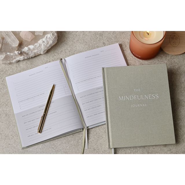 Serenity Mindfulness Journal – Guided Wellbeing &amp; Reflection Journal