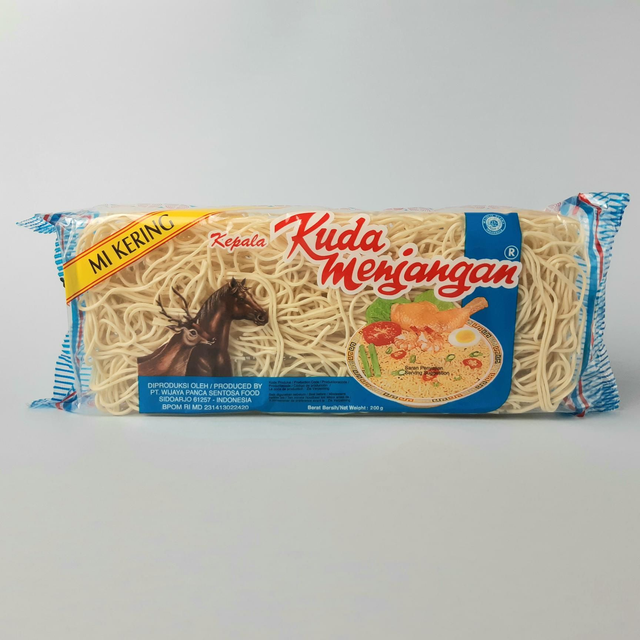 KUDA MENJANGAN Mie Kecil 200 gr - Nouilles d'oeufs
