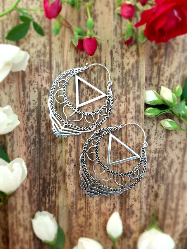 ETHNIQUE GYPSY BOHÈME TRIANGLE MANDALA