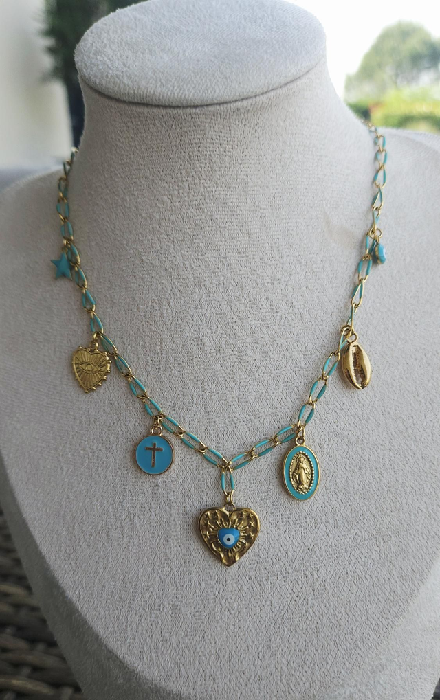 Collier charms 