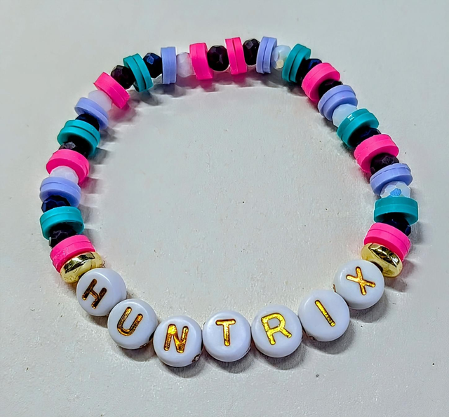 K-Pop Huntrix Beaded Stretch Bracelet
