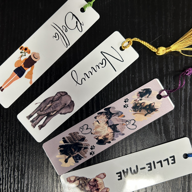 Personalised Photo Bookmark, Metal Photo Bookmark, Gift For Grandma, Gift for Grandad, Christmas Gift, Personalised Gift, Gift For Her