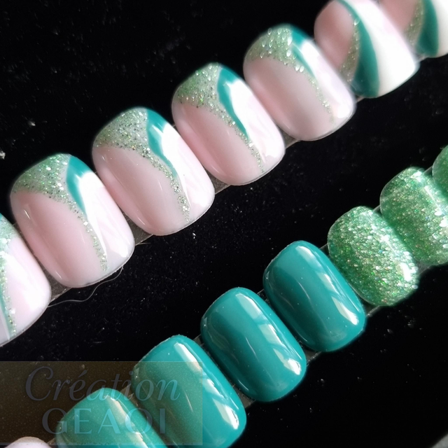 LILOU GREEN LITTLE CARRÉ XS