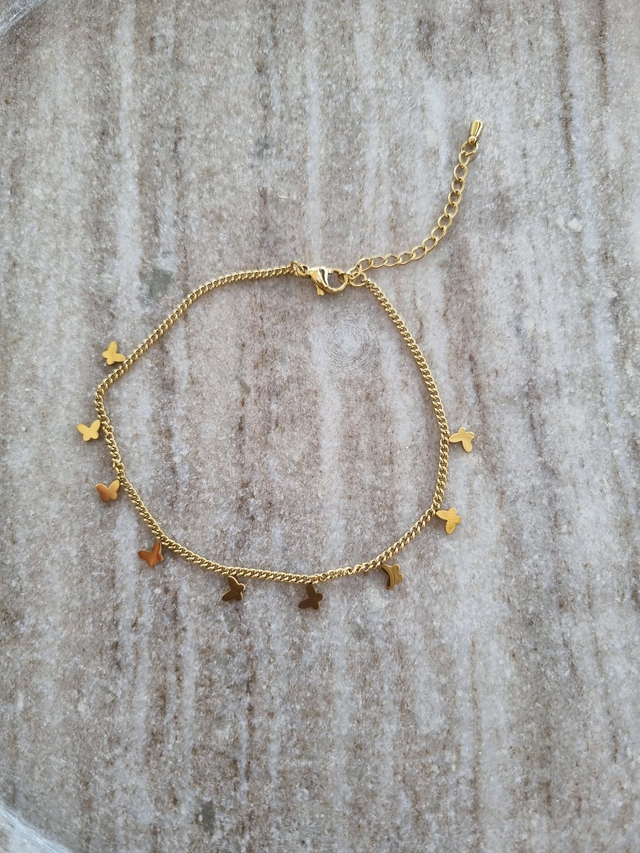 Fusskettchen Butterfly