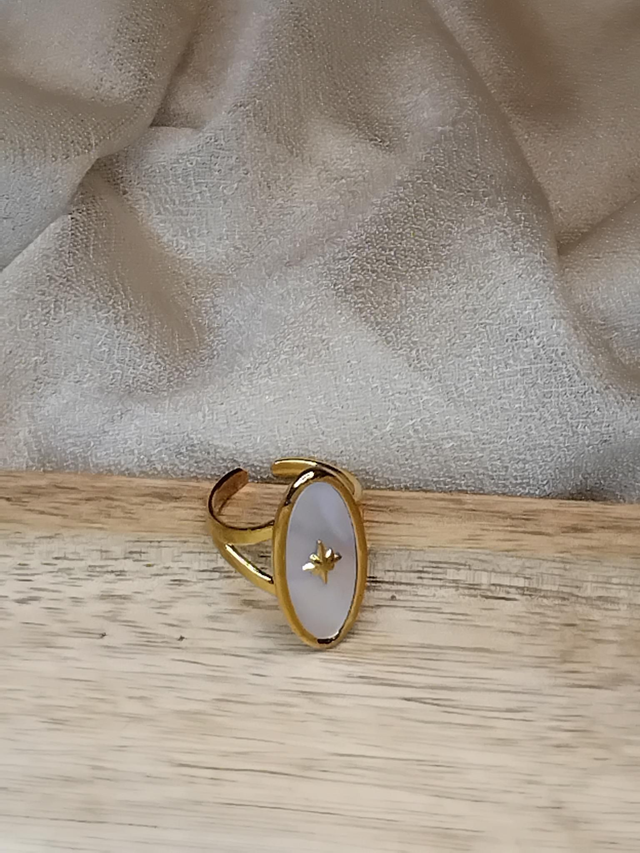 Bague ajustable en acier inoxydable 