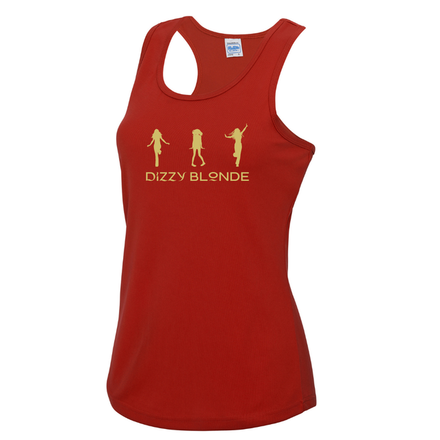 Dizzy blonde Ladies vest