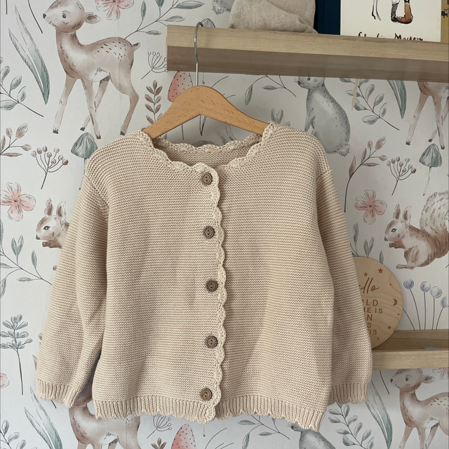 Beige Cardi 
