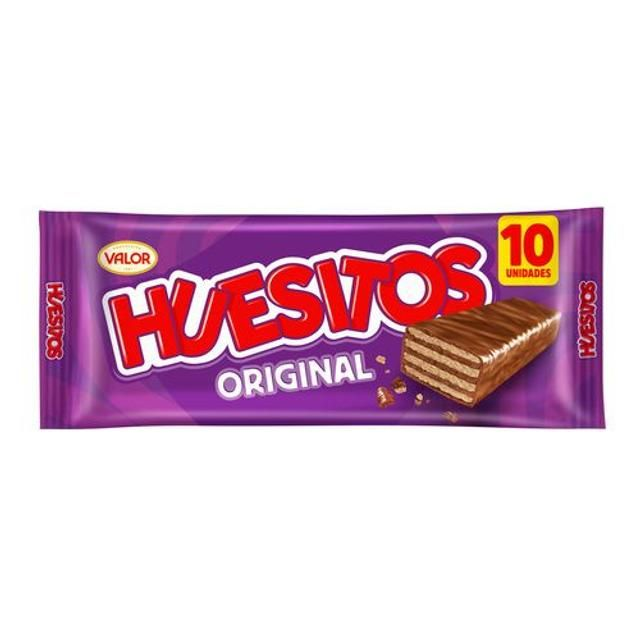 Valor Huesitos Chocolate, Paquete De 10 X 20g
