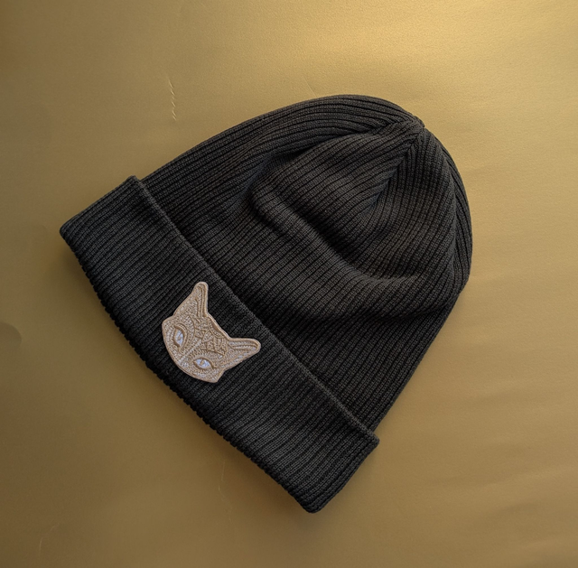 Kitty Organic Cotton Beanie