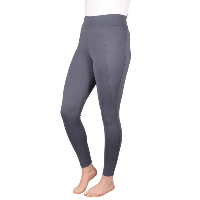 HY Melton Flex Riding Tights Grey