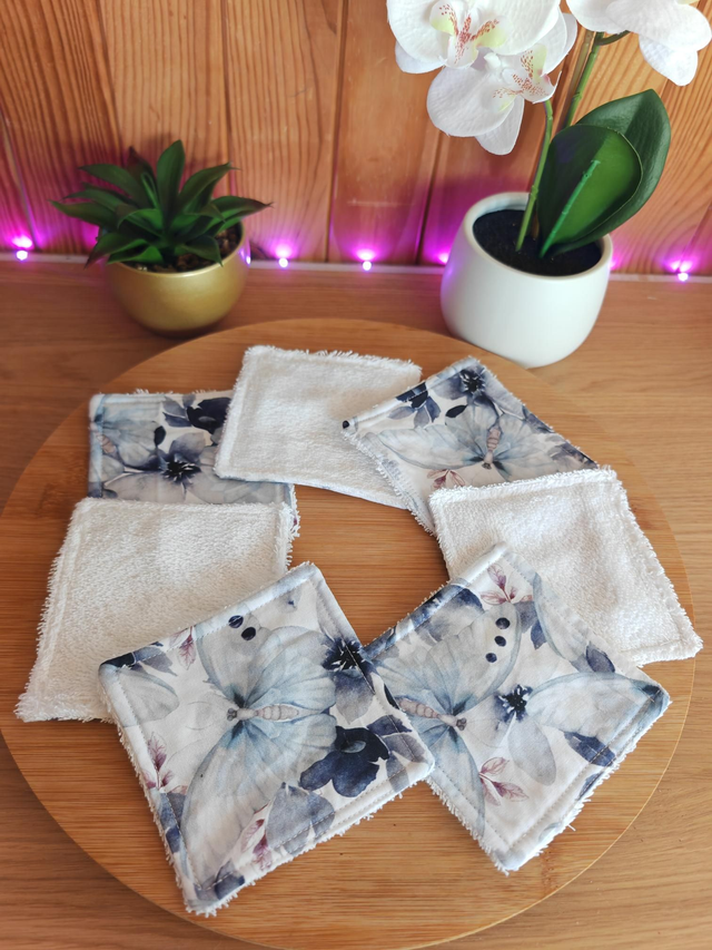 Lot lingette papillon