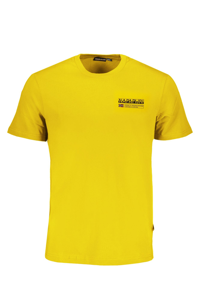 NAPAPIJRI T-SHIRT MANICHE CORTE UOMO GIALLO