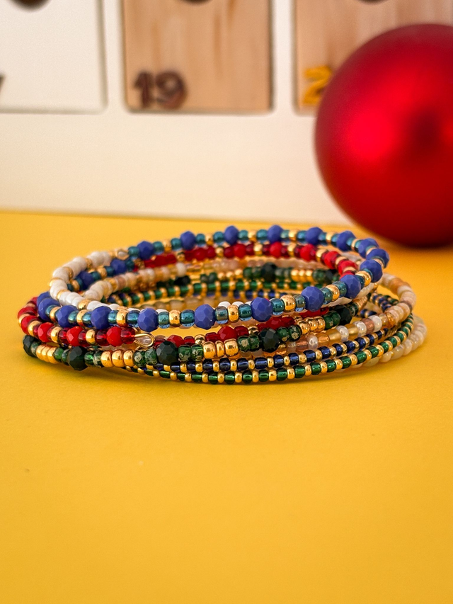 Bracelet 1 tour en perles Miyuki et rocailles