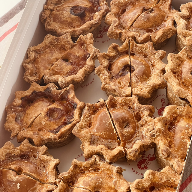 Norfolk Pork Pies x 10 &amp; Colmans mustard