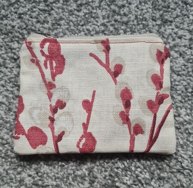 Japanese Willow Zipped Purse
