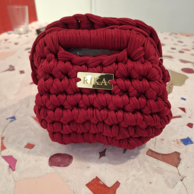 Rik-45 sac rouge porte monnaie