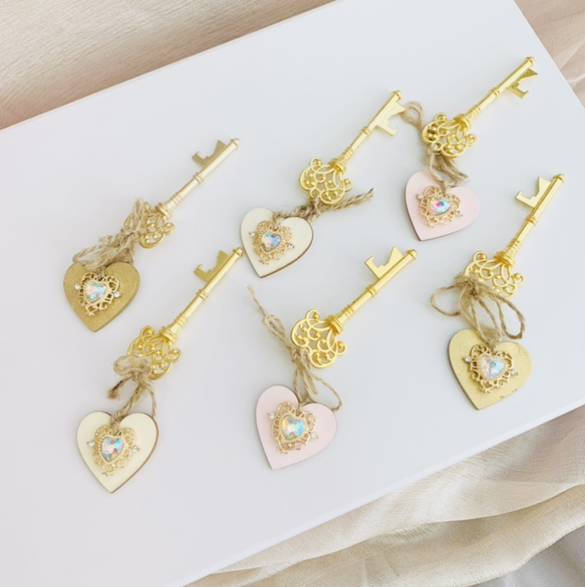 Personalised Bottle Opener Key Charm Keepsake