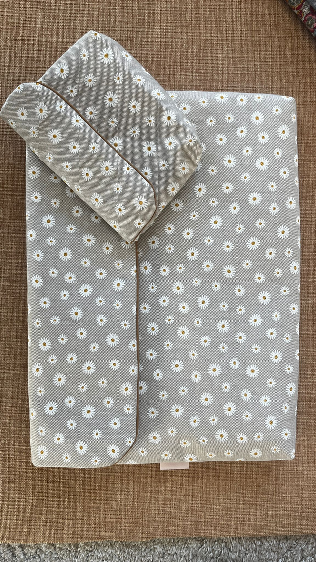 Laptophülle und Ladetasche – 13-14-15inch - white flower