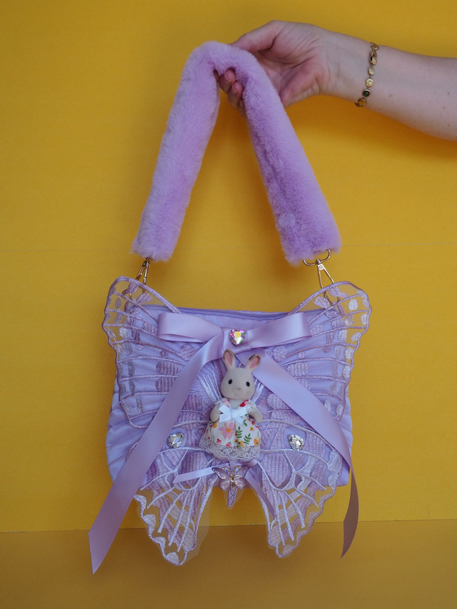 Pixie Butterfly Rabbit Mini Sweetheart Handbag