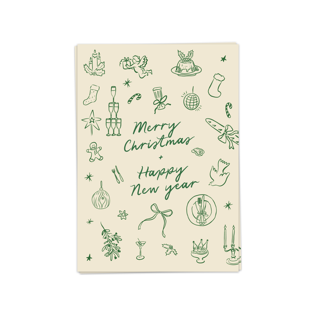 Card Christmas &amp; New Year