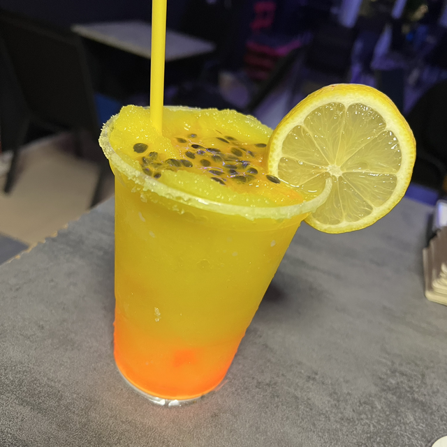 Granizado de maracuyá EL VAGABUNDO 