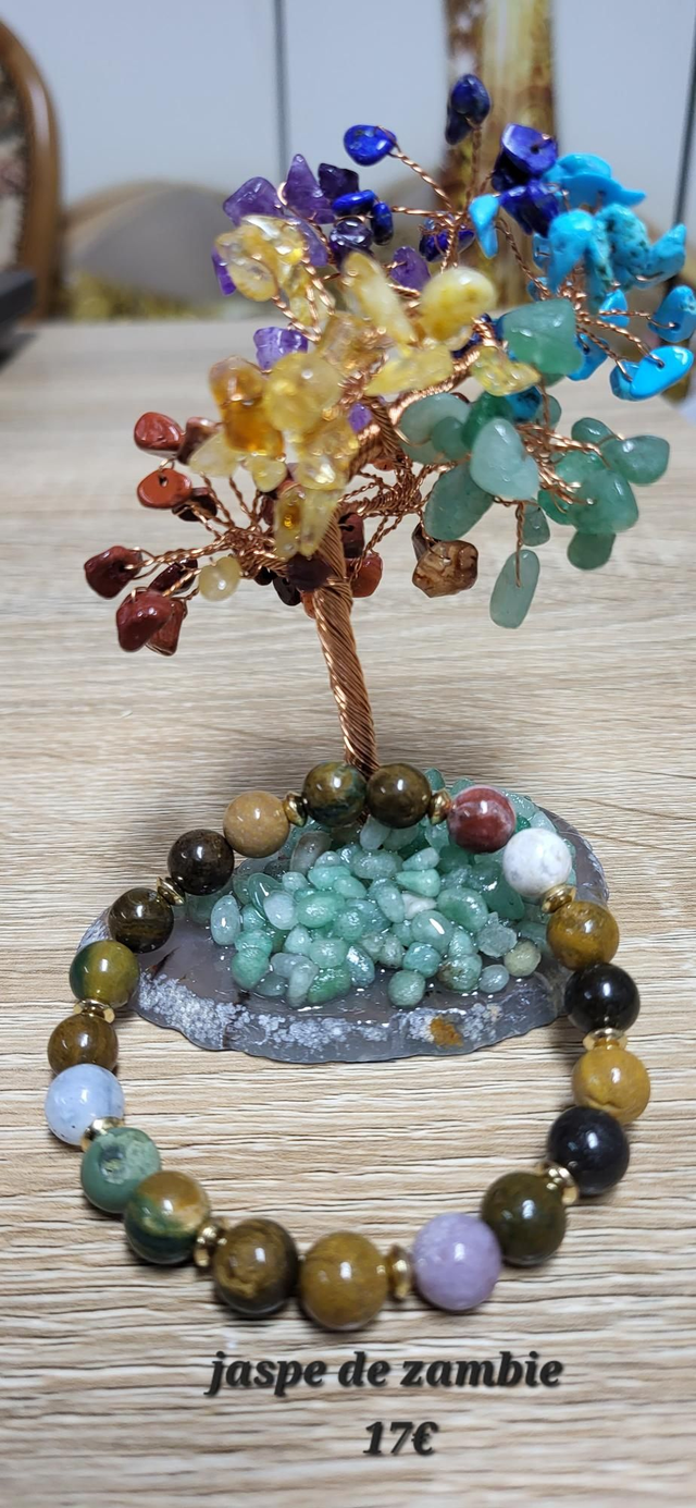 Bracelet Jaspe ocean de Zambie