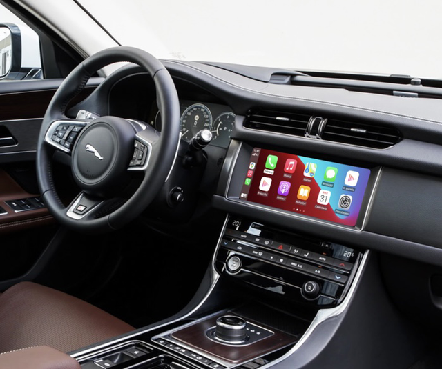  Jaguar XE XF F-Type 2016-19 Modellen met 8 "/10.25" Draadloze CarPlay Android Auto Retrofit Kit