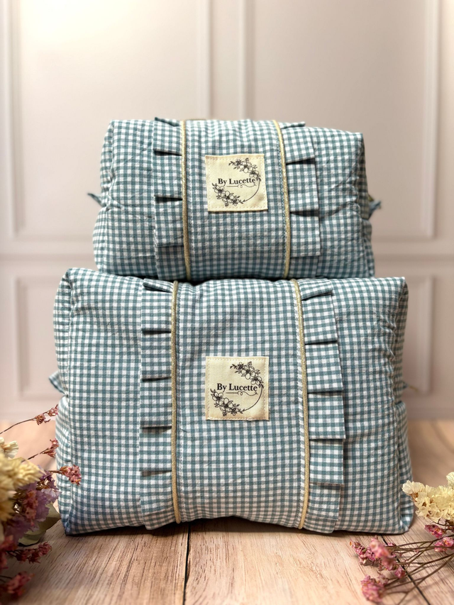 Trousse à volants Vichy Celandon