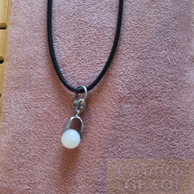 Pierre de lune blanche 