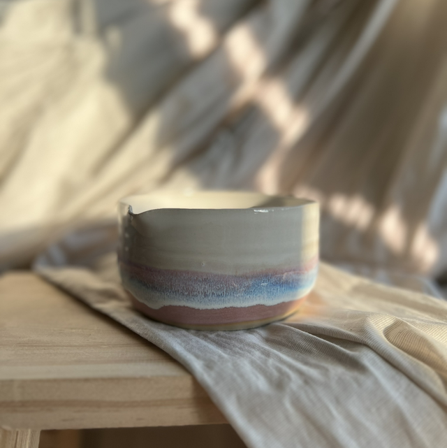 Matcha bowl rose mist