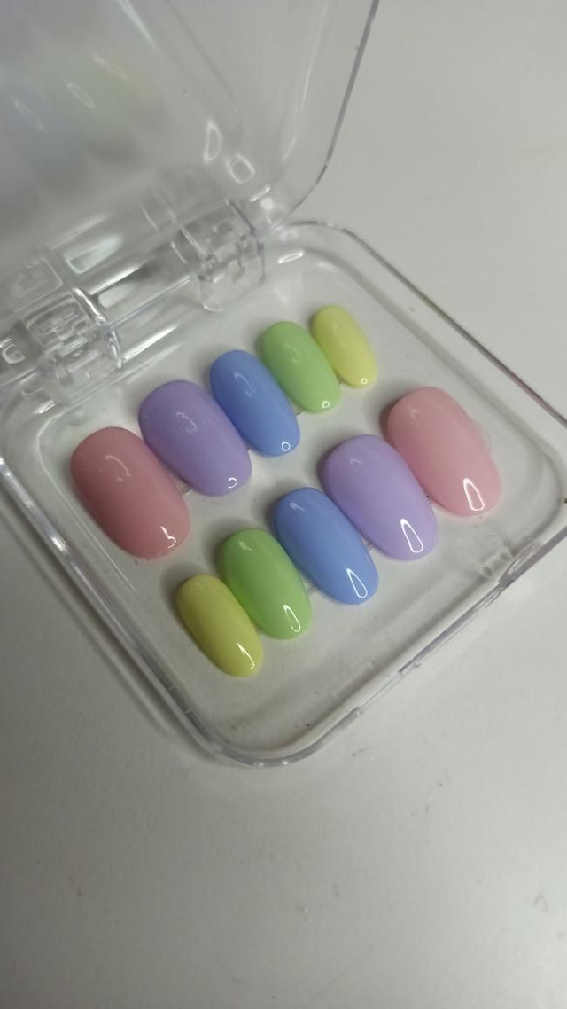 Camaïeu de pastel - Oval M