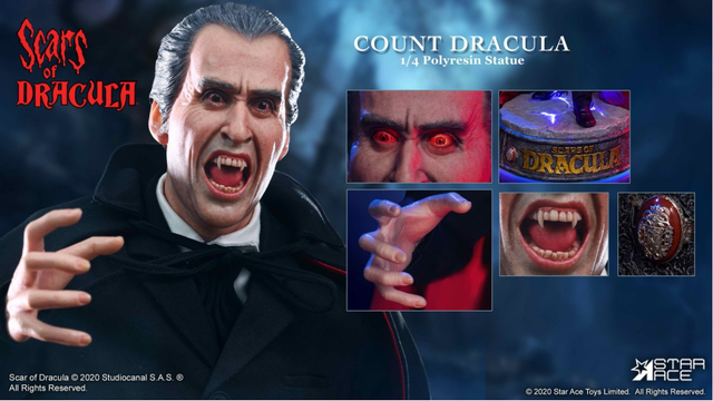 Scars of Dracula 1/4 scale Figure from Star Ace Toys 