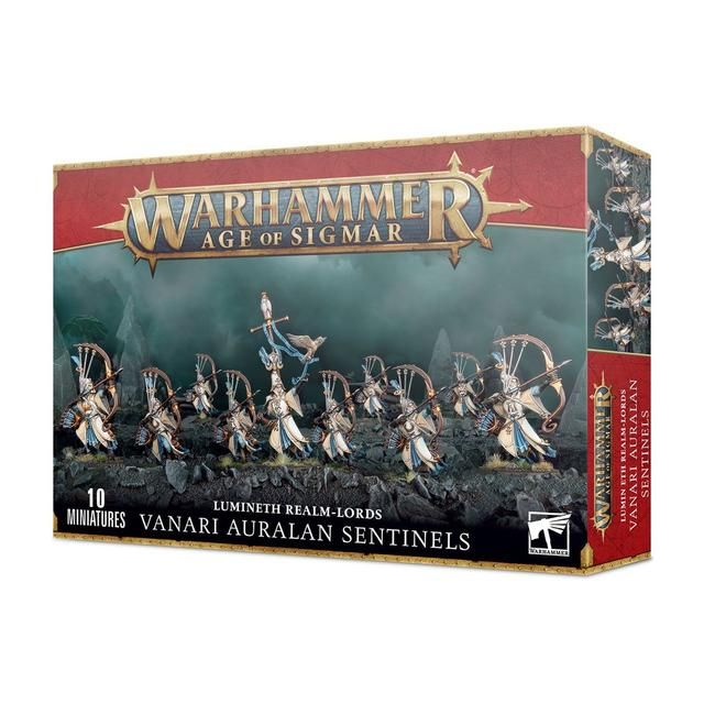 Games Workshop Age Of Sigmar: Lumineth Realm-Lords - Vanari Auralan Sentinels