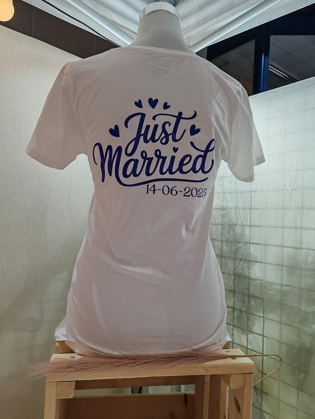 Tee shirt personnalisé grand motif