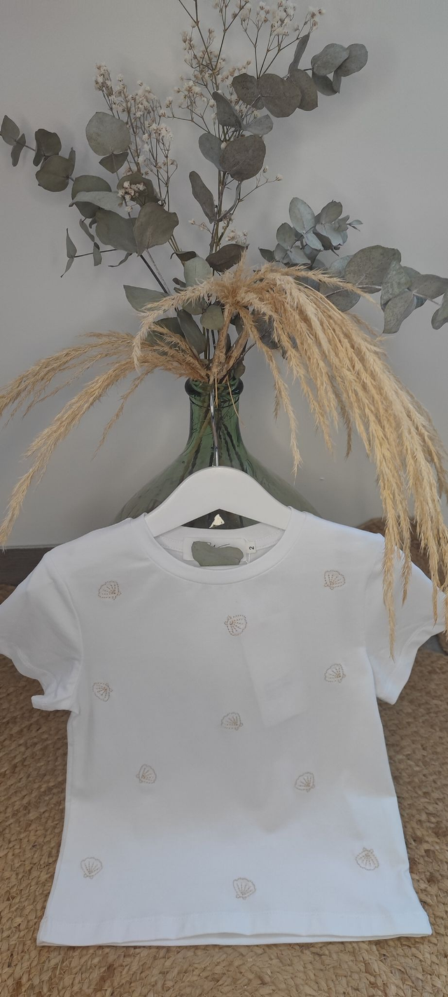 T-shirt coquillage