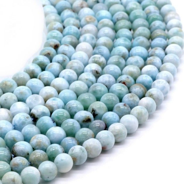 "Larimar" - fil de perles
