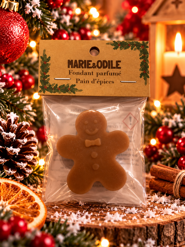 Fondant parfumé Pain d'épices - 14 grammes