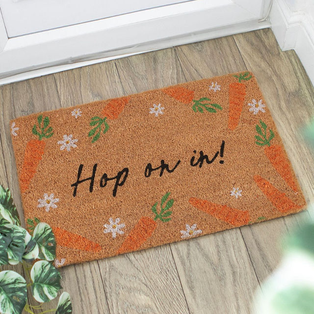 Hop on In Doormat 