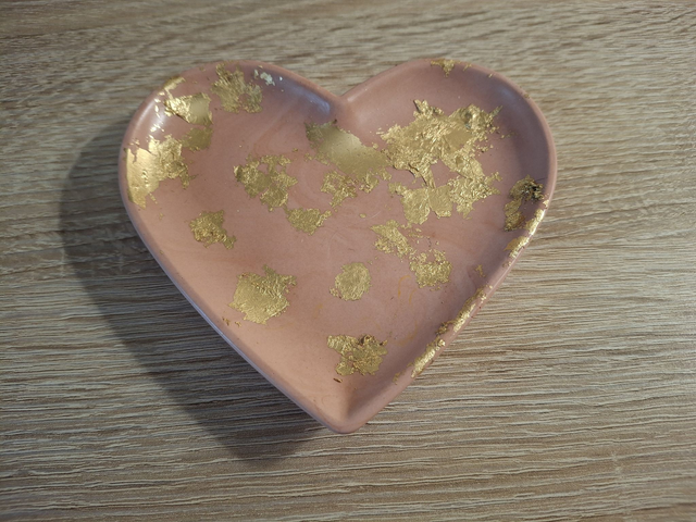 Plat en forme de coeur