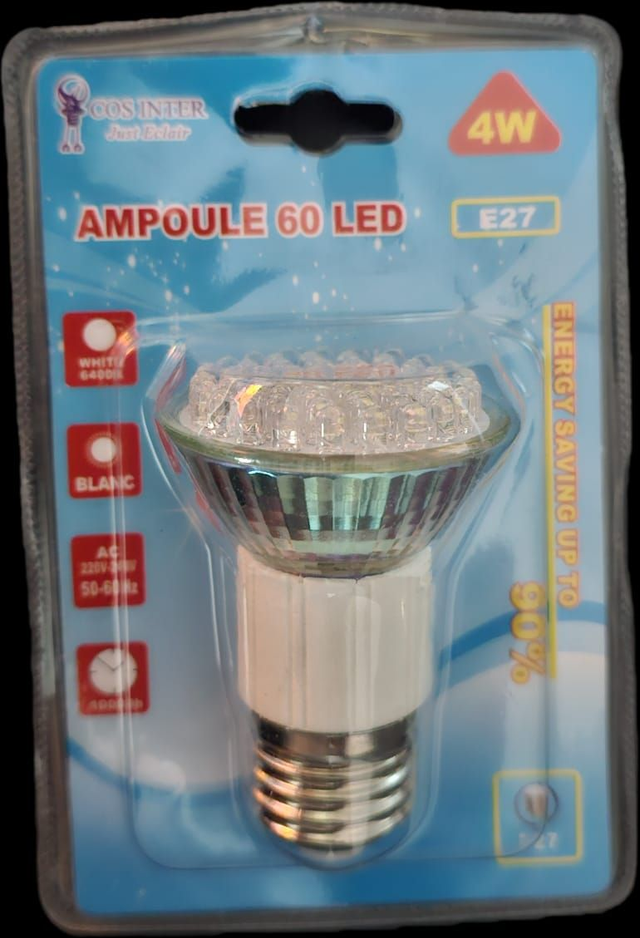 AMPOULE DE 60MINI LED BLANCHE E27