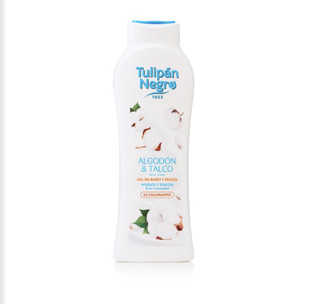Tulipan Negro Shower Gel 650ml Algodon &amp; Talco
